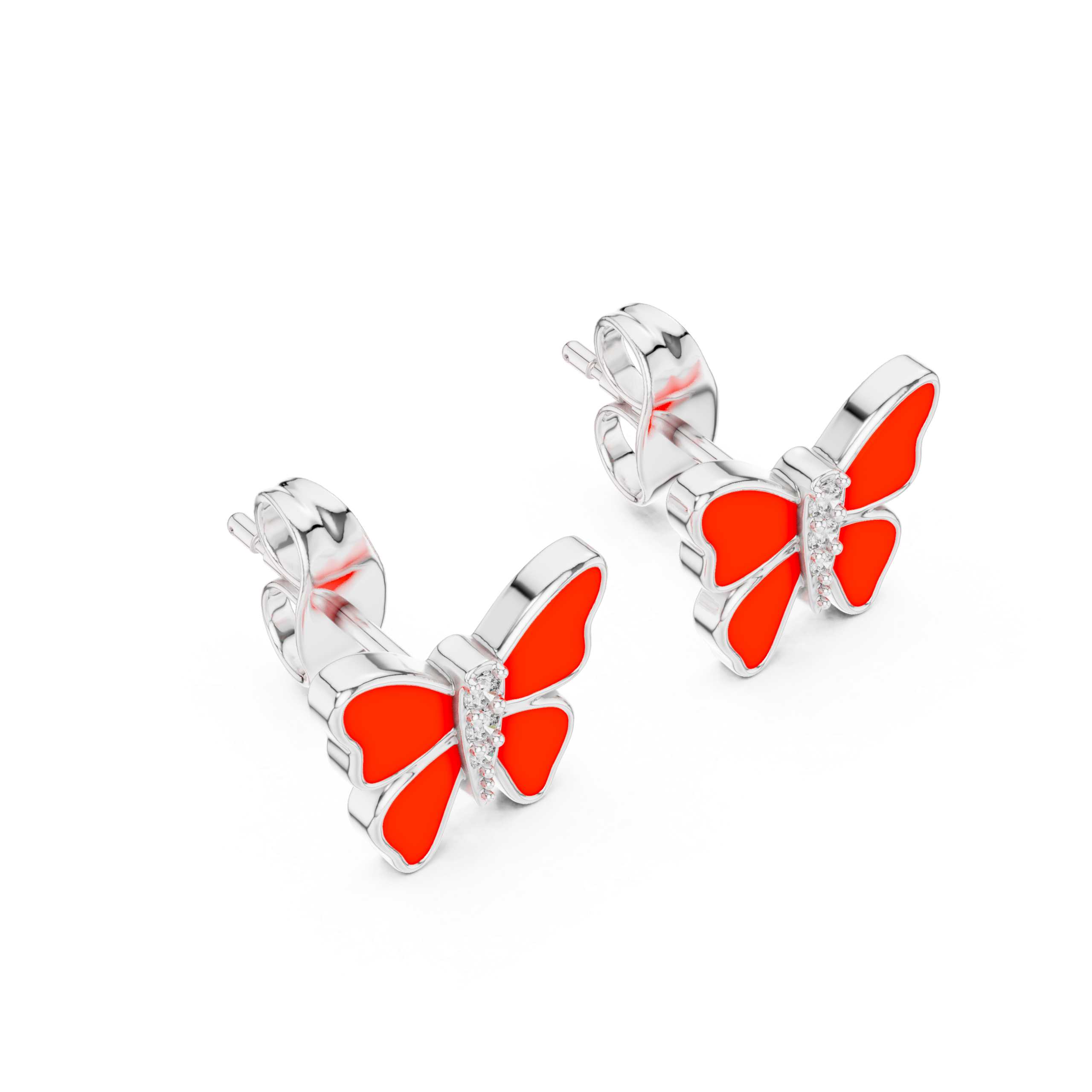 Bold Triangle Diamond Earring