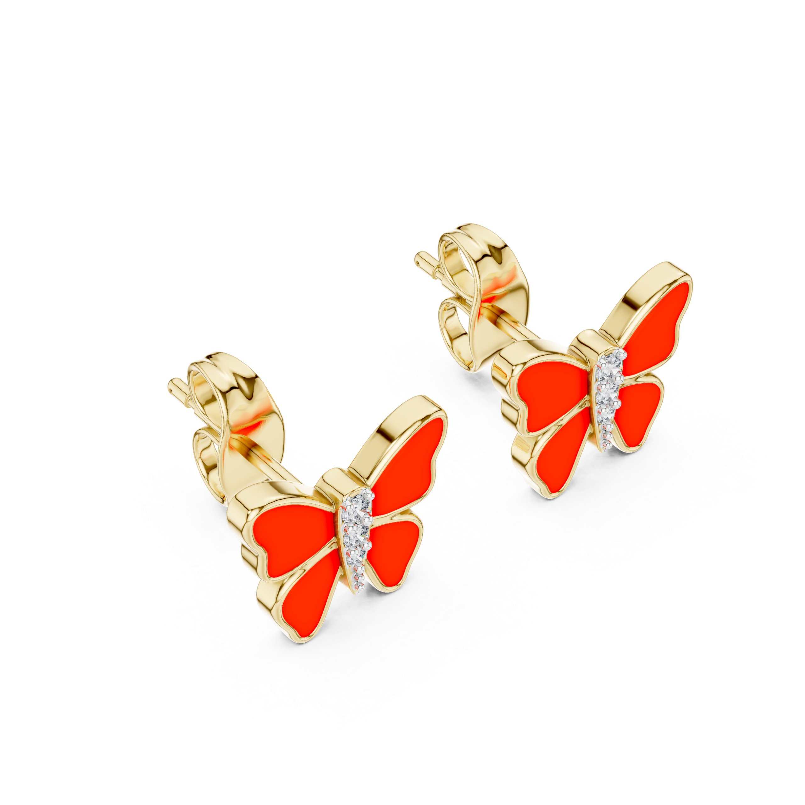 Bold Triangle Diamond Earring