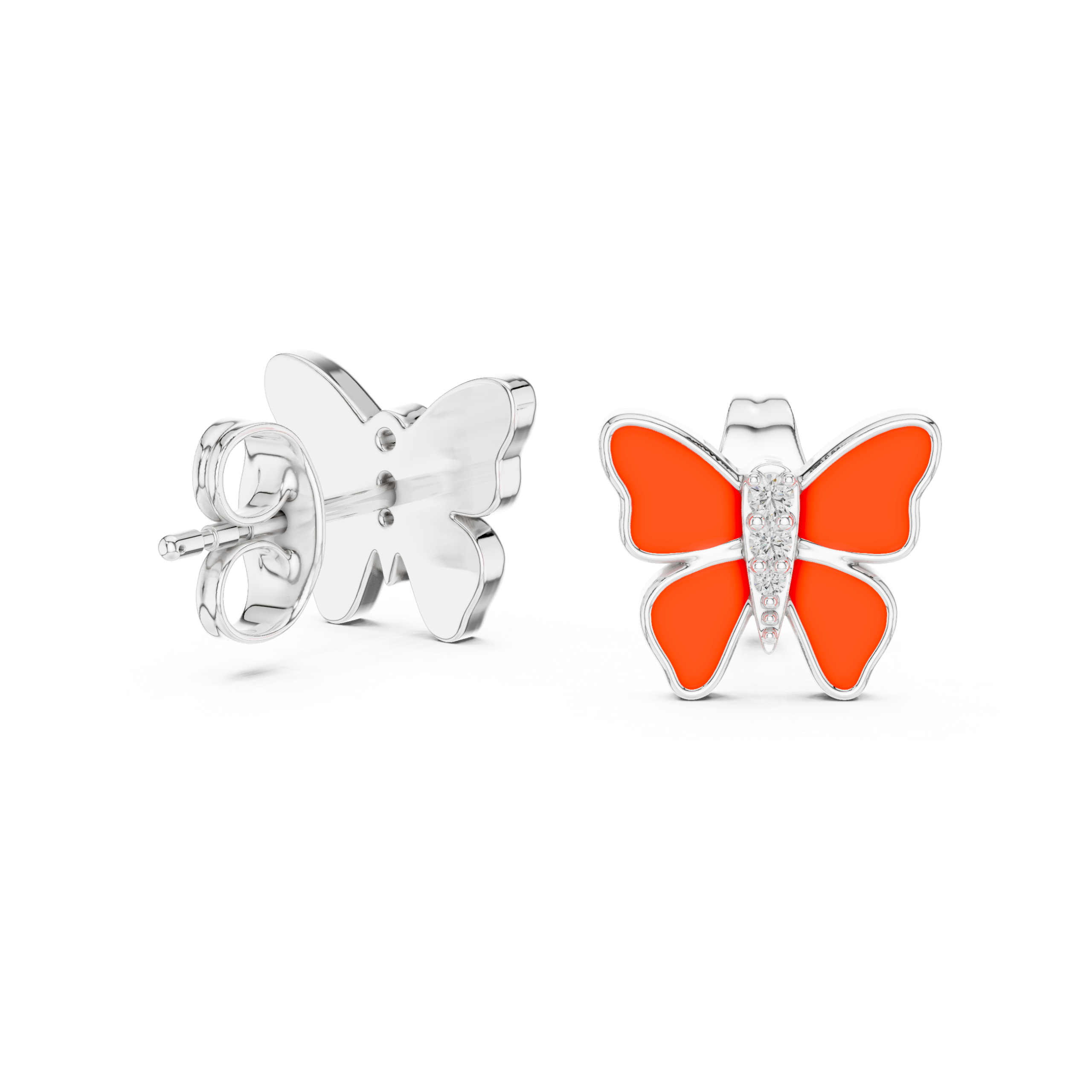 Bold Triangle Diamond Earring