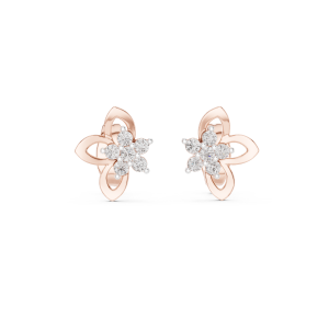 Regal Radiant Diamond Earring