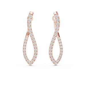 Chic Shield Diamond Earring