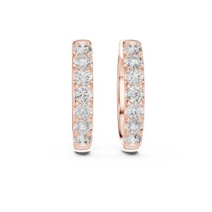 Opulent Triangle Diamond Earrings