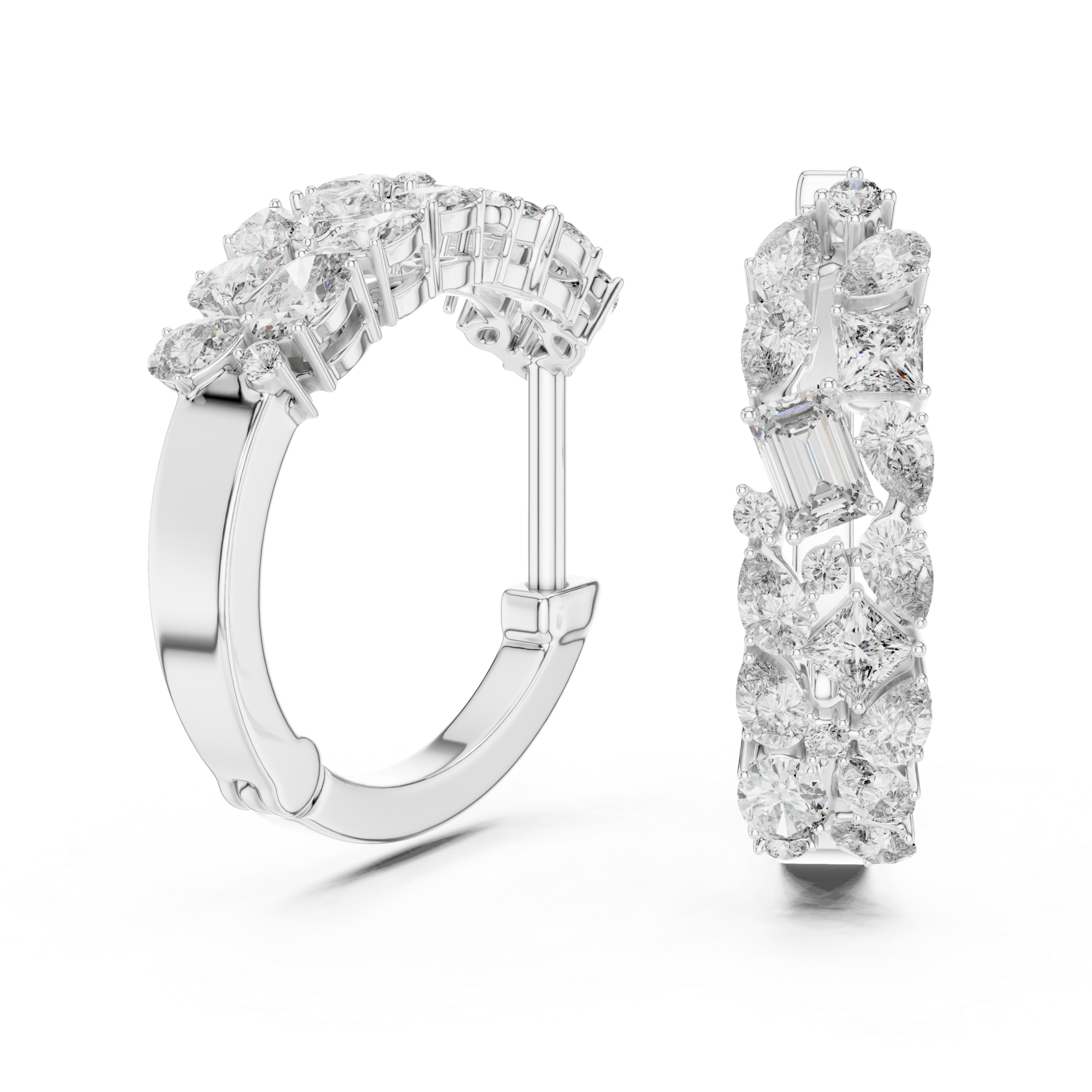 Vivid Marquise Diamond Earring