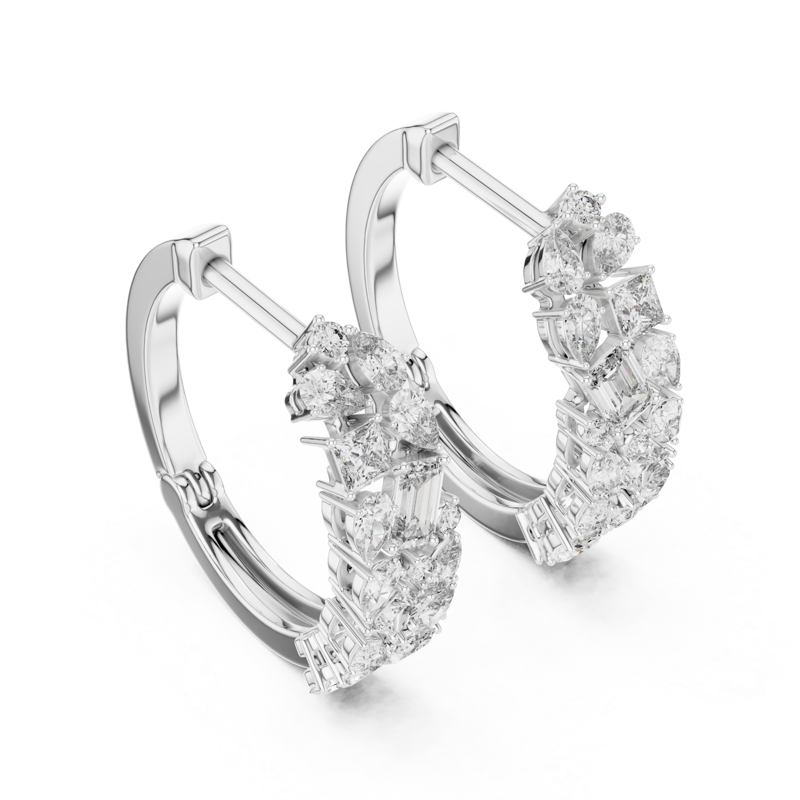 Vivid Marquise Diamond Earring