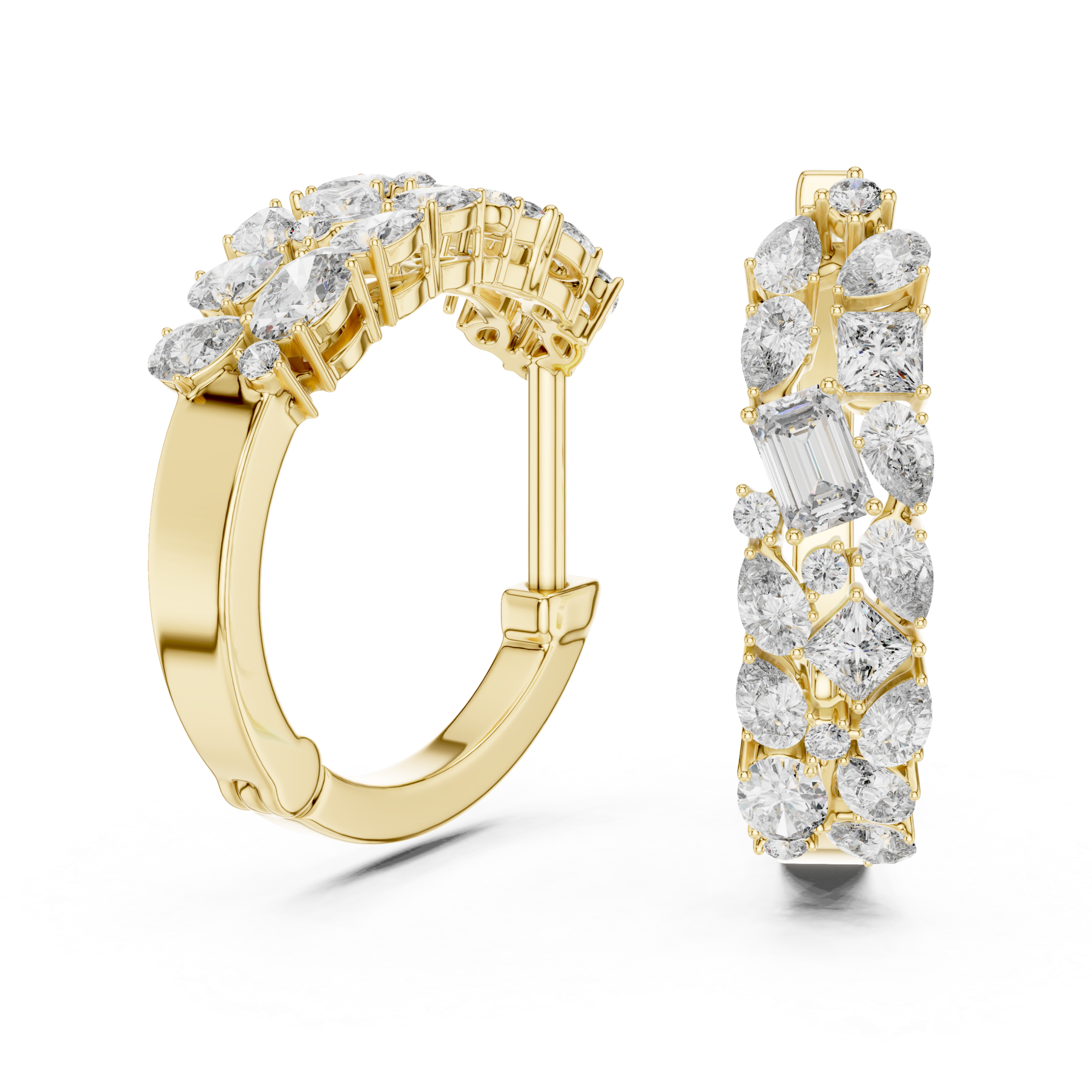 Vivid Marquise Diamond Earring