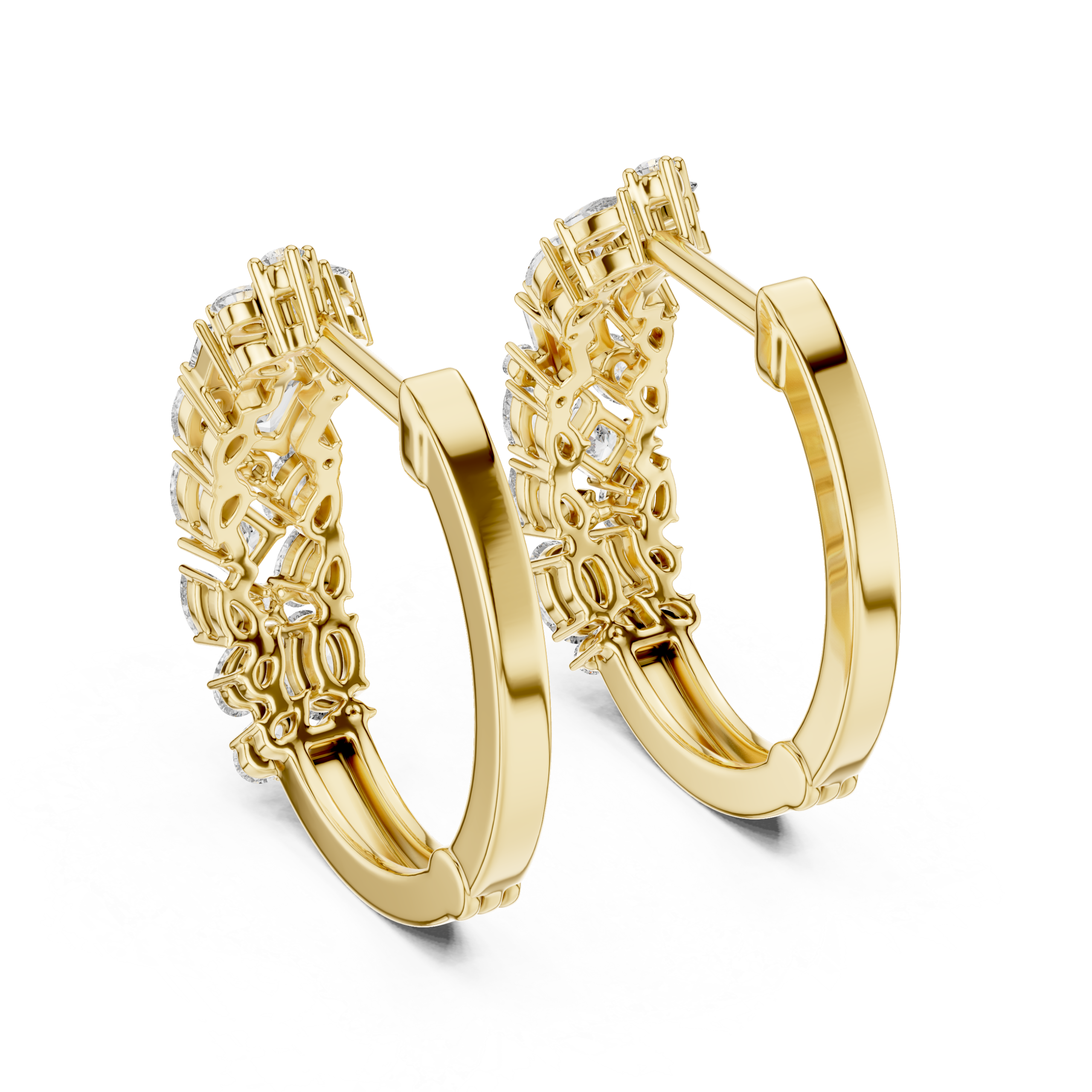 Vivid Marquise Diamond Earring