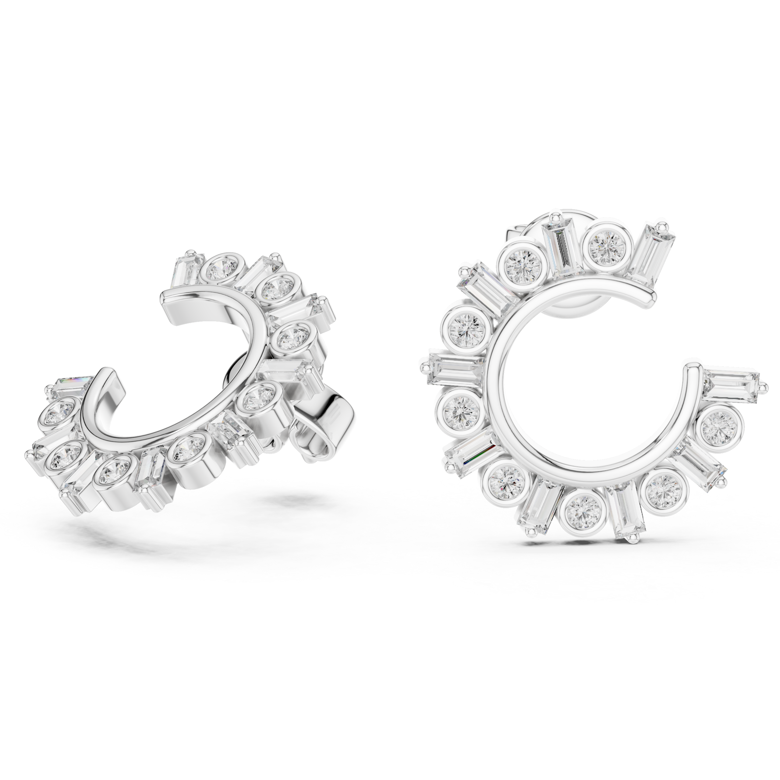 Fierce Diamond Earrings