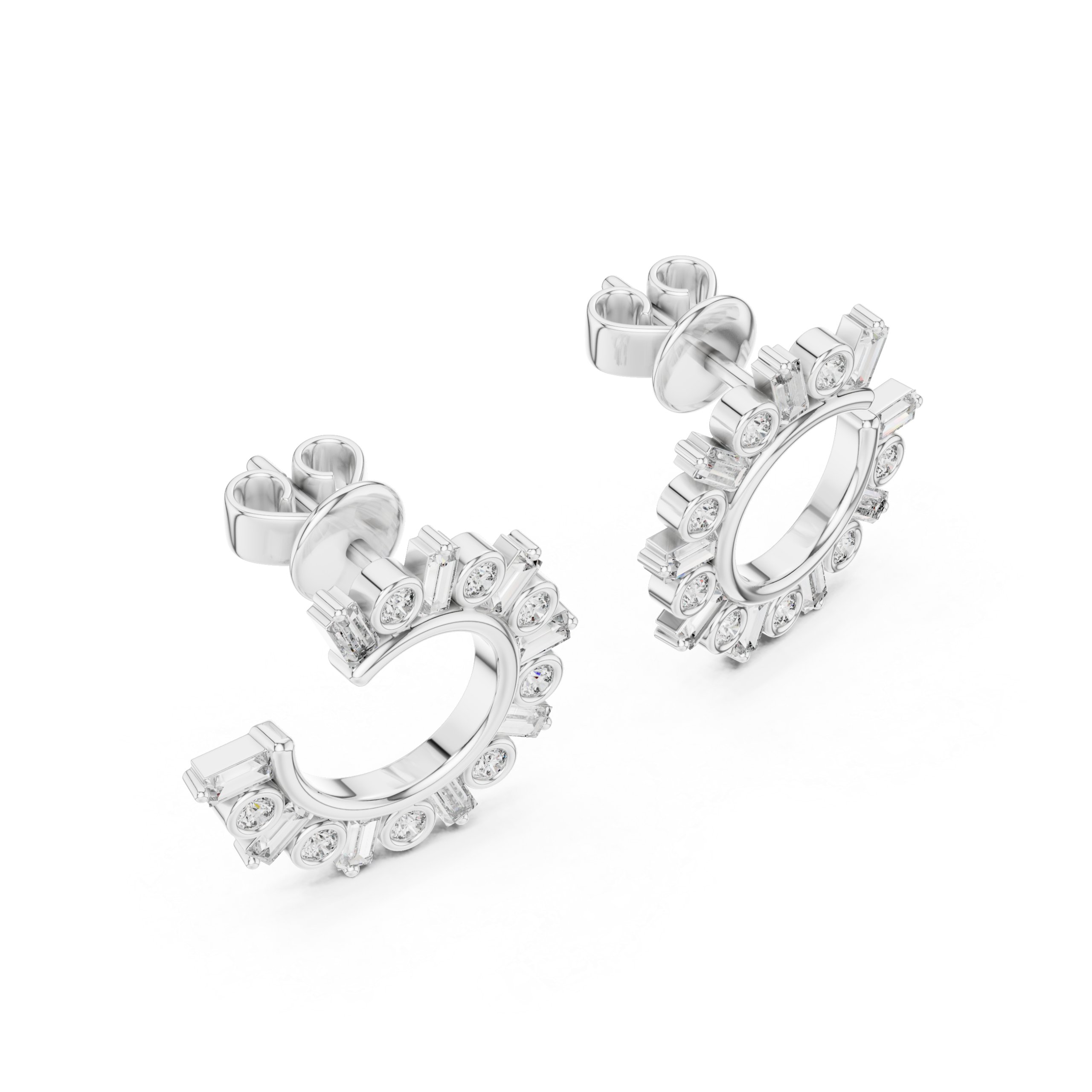 Fierce Diamond Earrings