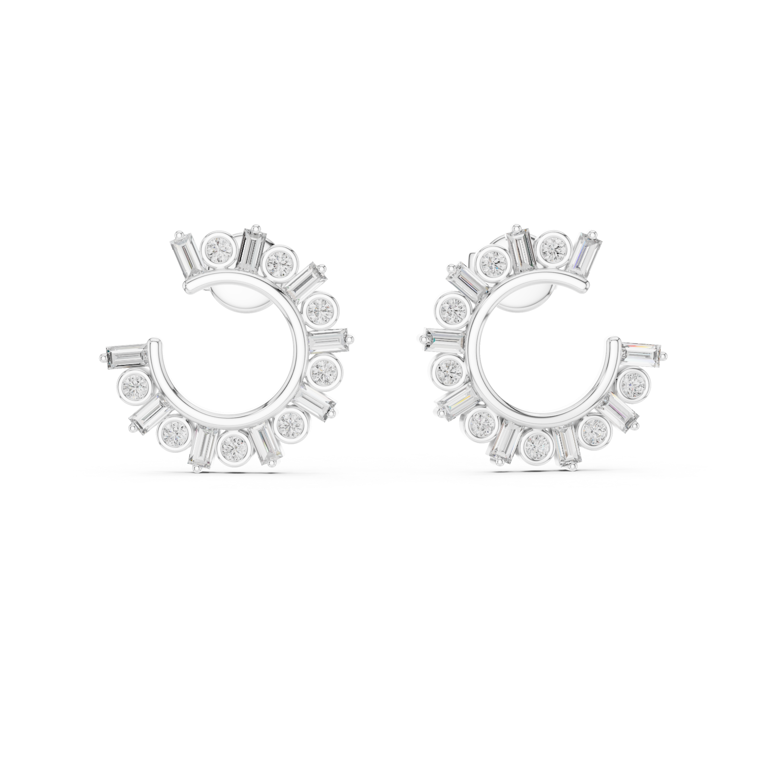 Fierce Diamond Earrings