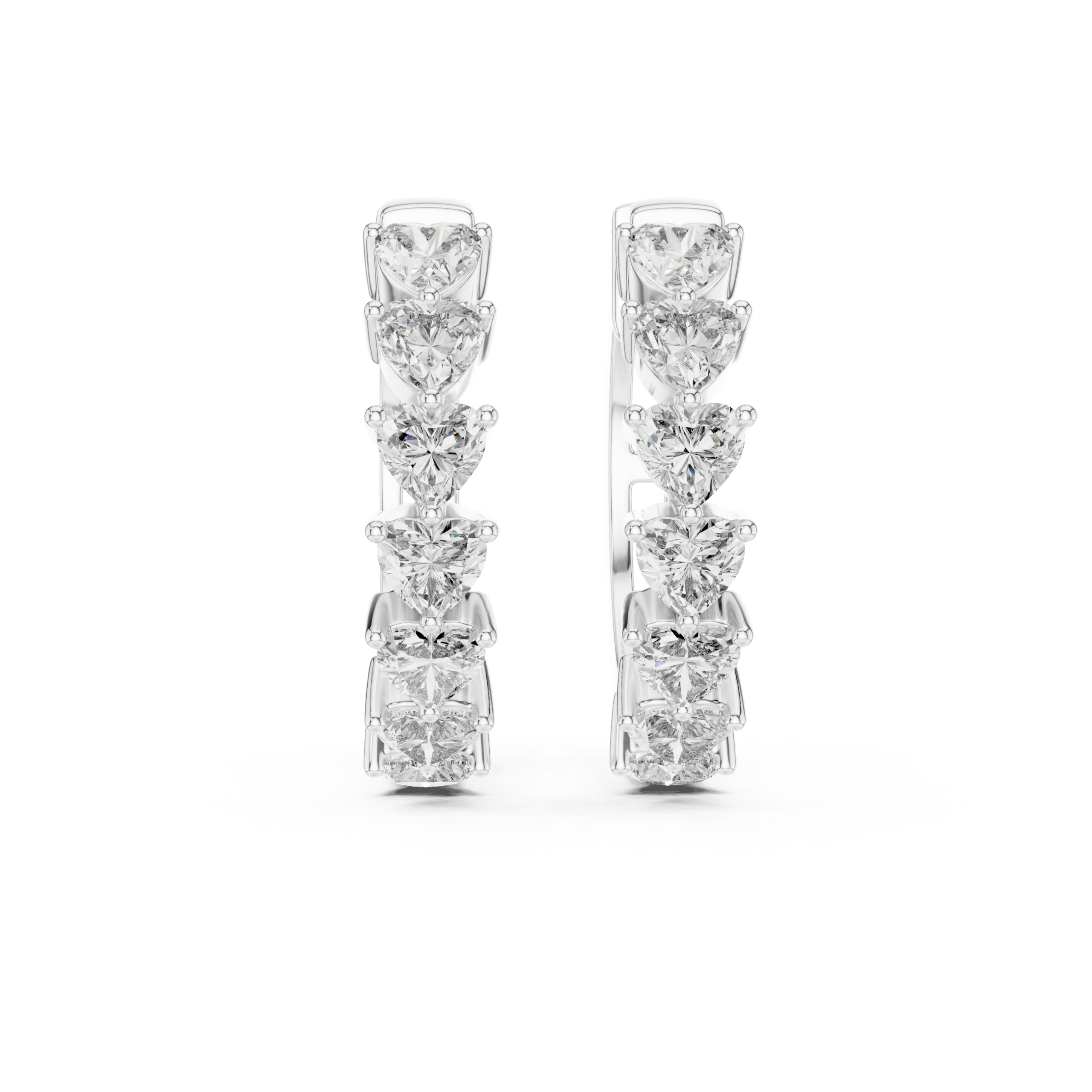 Trendy Asscher Diamond Earrings