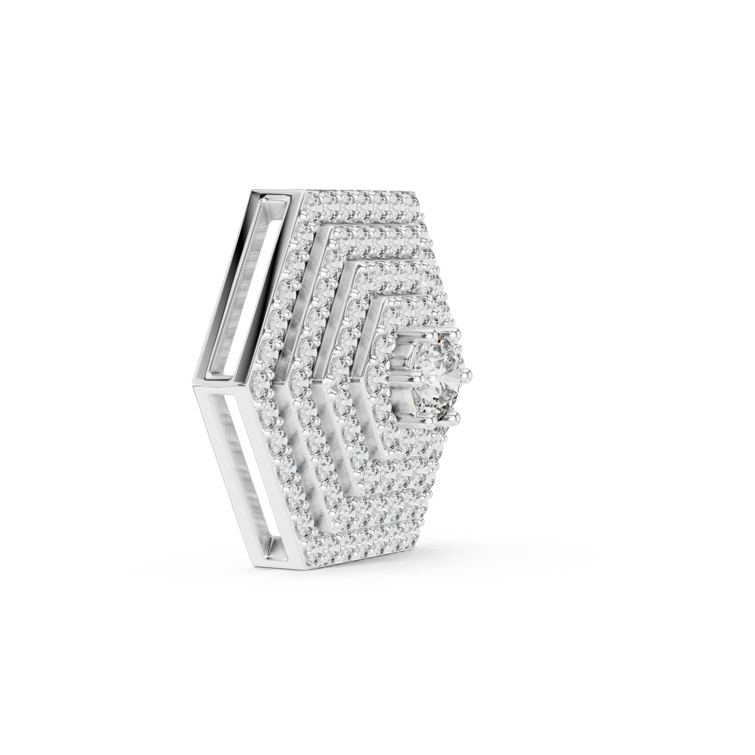 Glam Kite Diamond Pendant