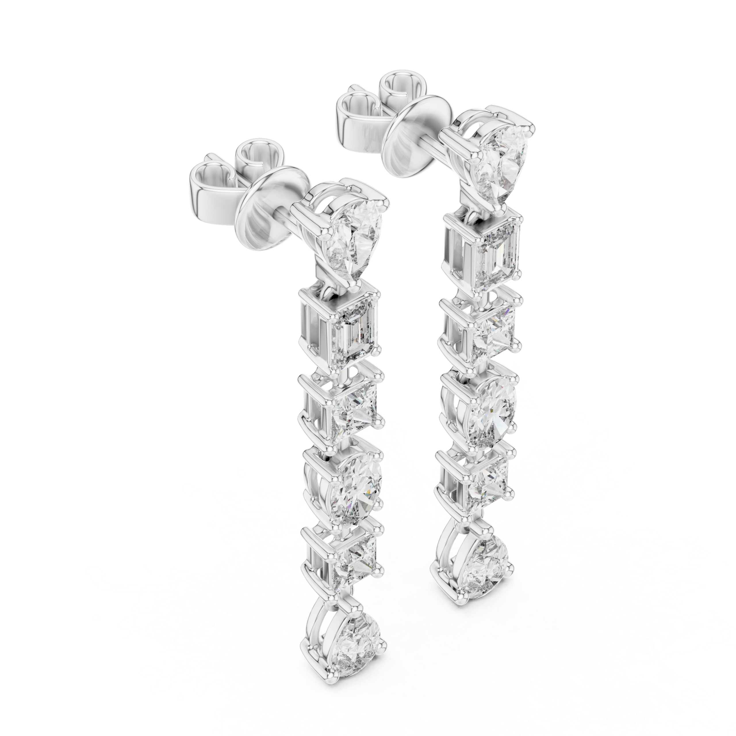 Allure Round Diamond Earrings