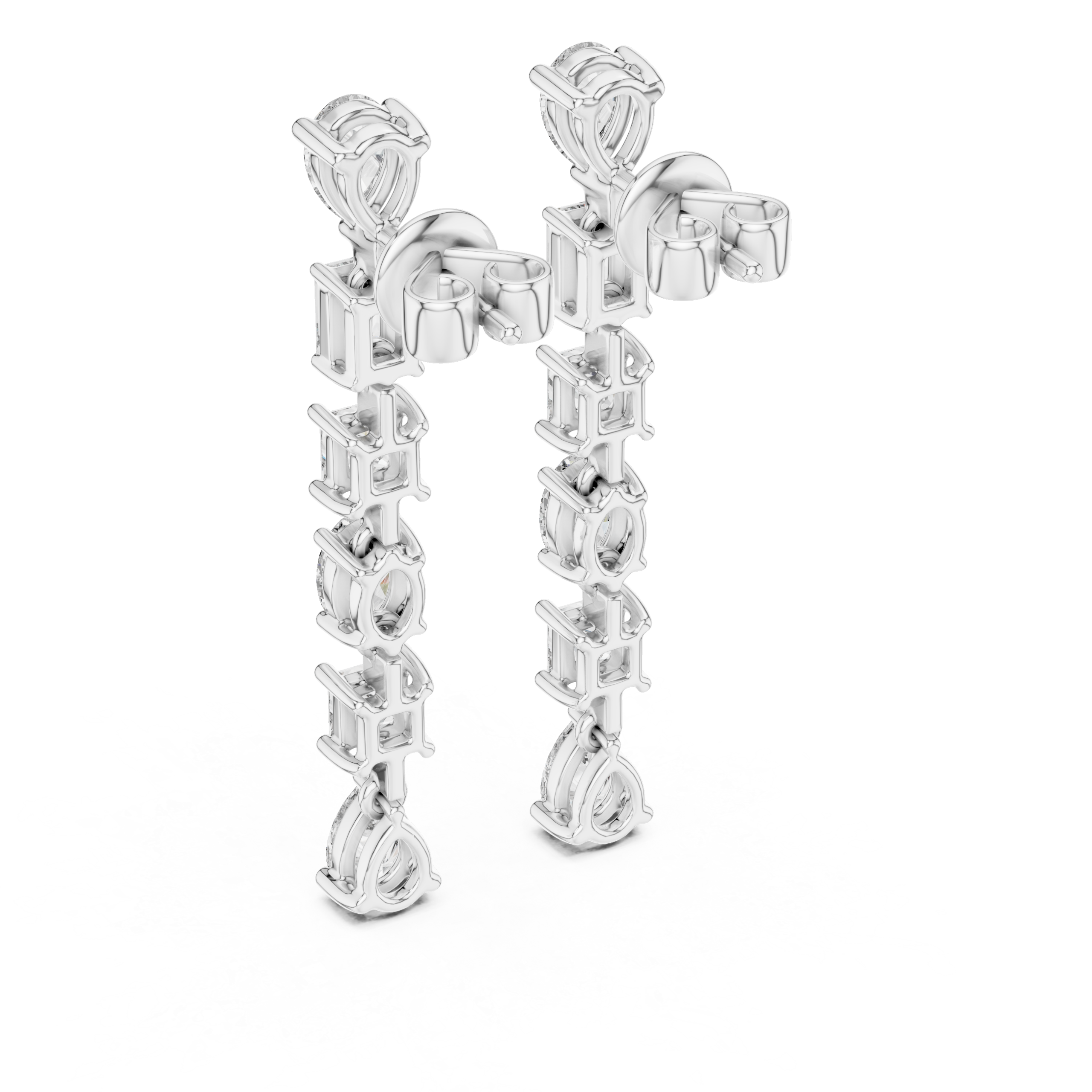 Allure Round Diamond Earrings