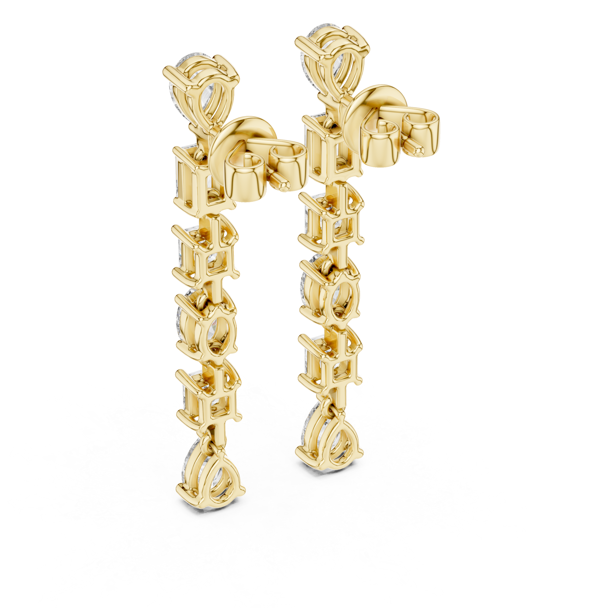 Allure Round Diamond Earrings