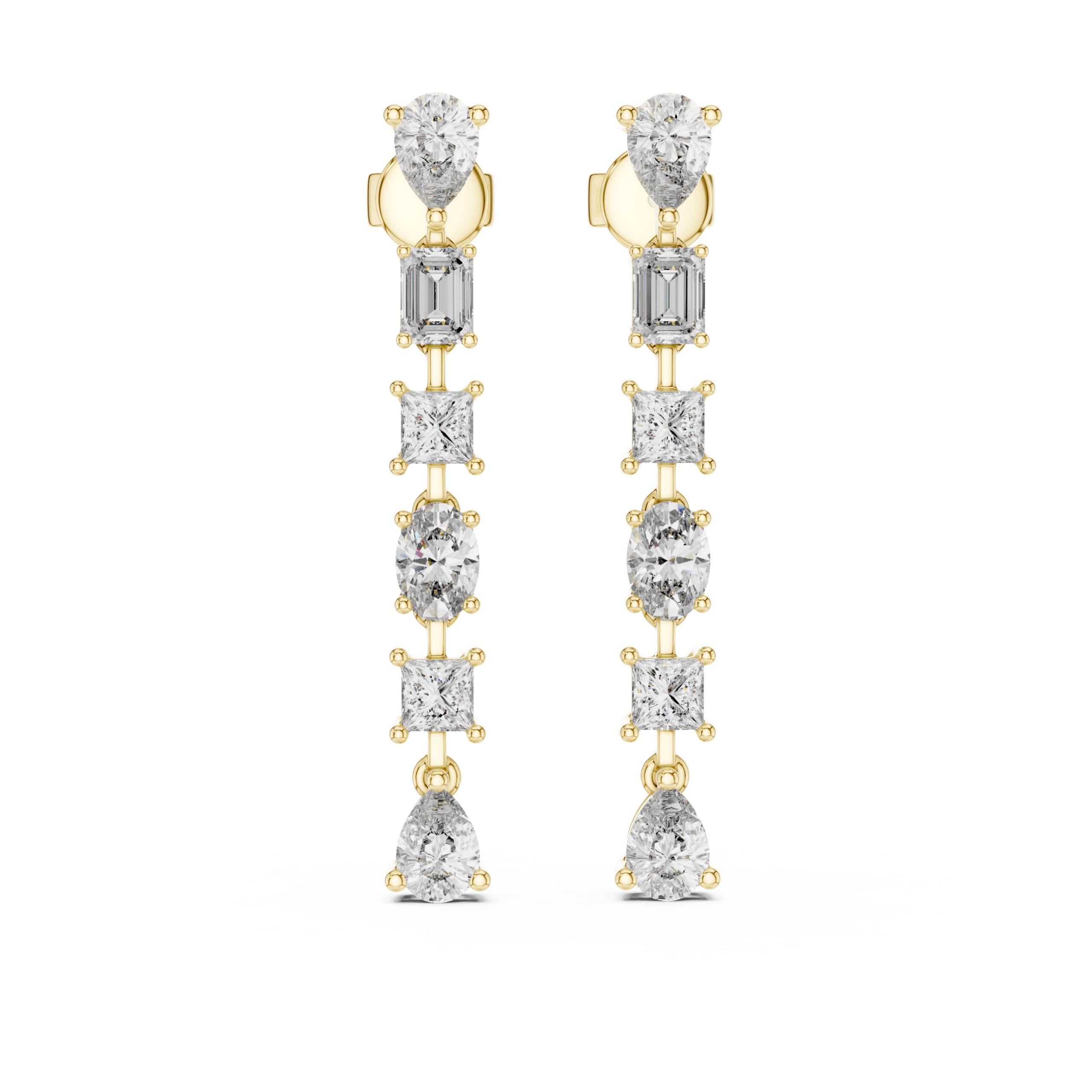 Allure Round Diamond Earrings