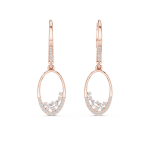 Vivid Shield Diamond Earrings