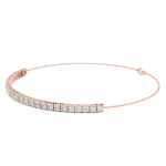 Sleek Round Diamond Bracelet