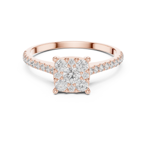 Luxe Kite Diamond Ring