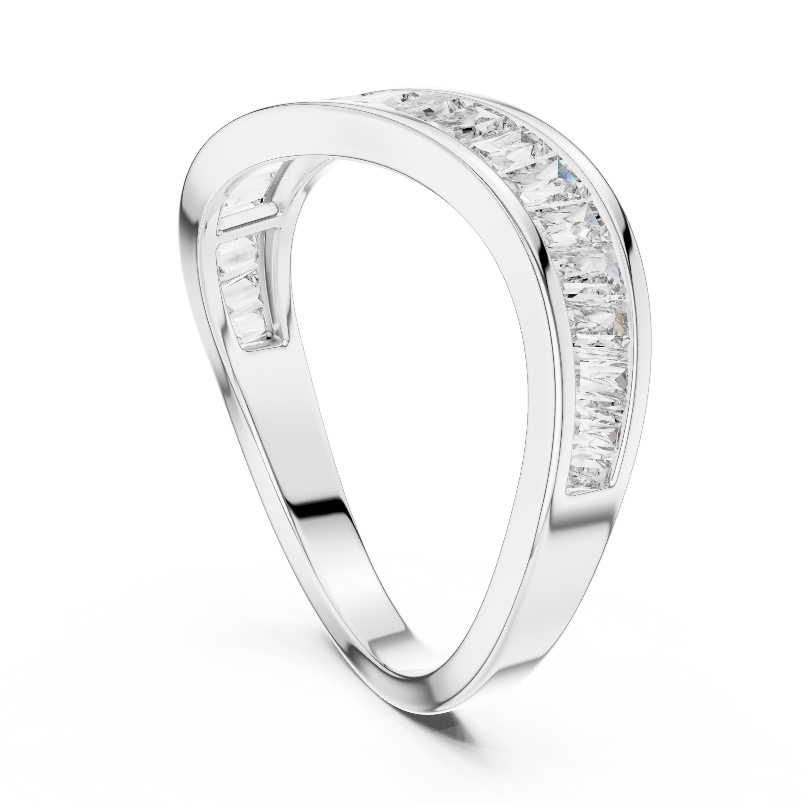 Regal Emerald Diamond Ring