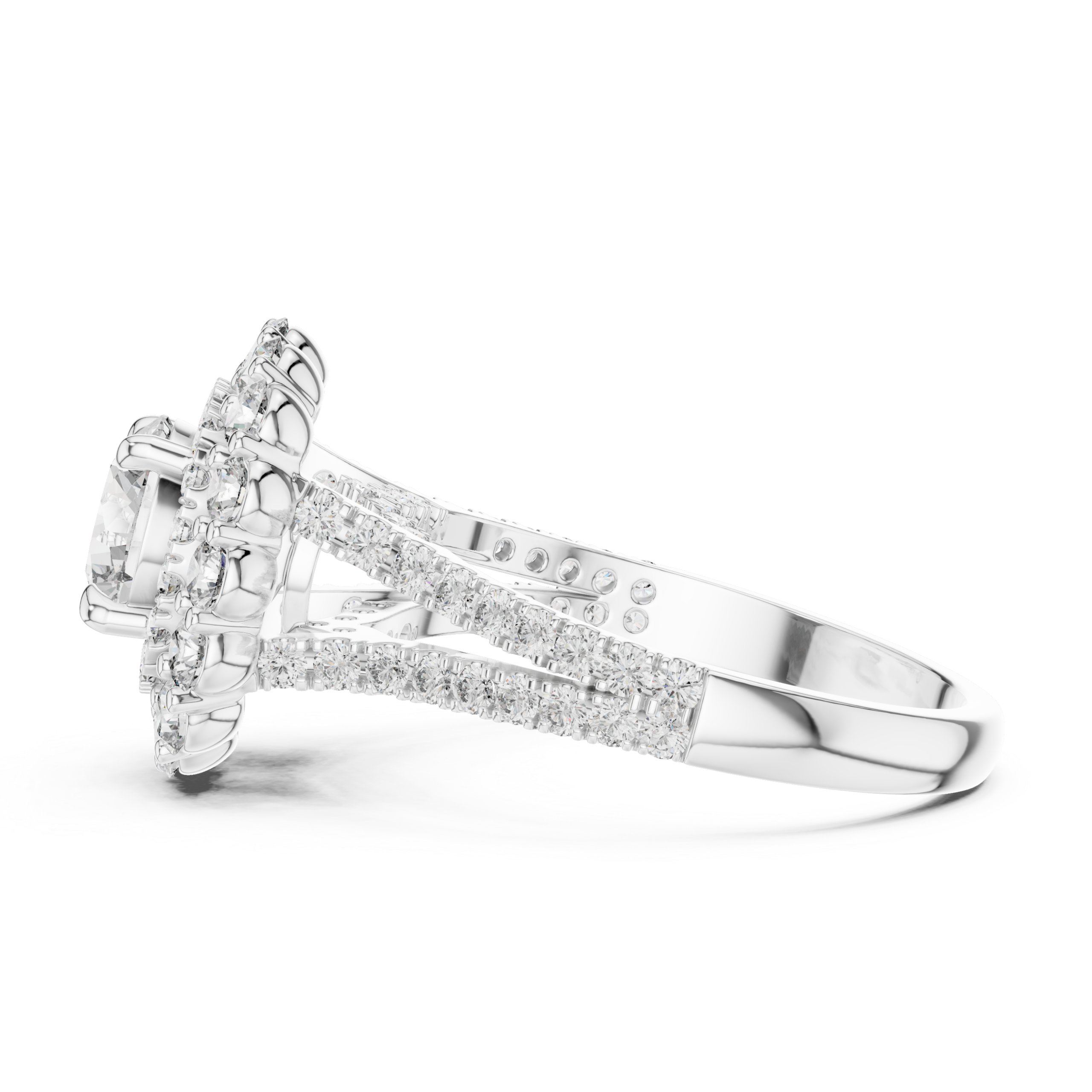 Refined Baguette Diamond Ring