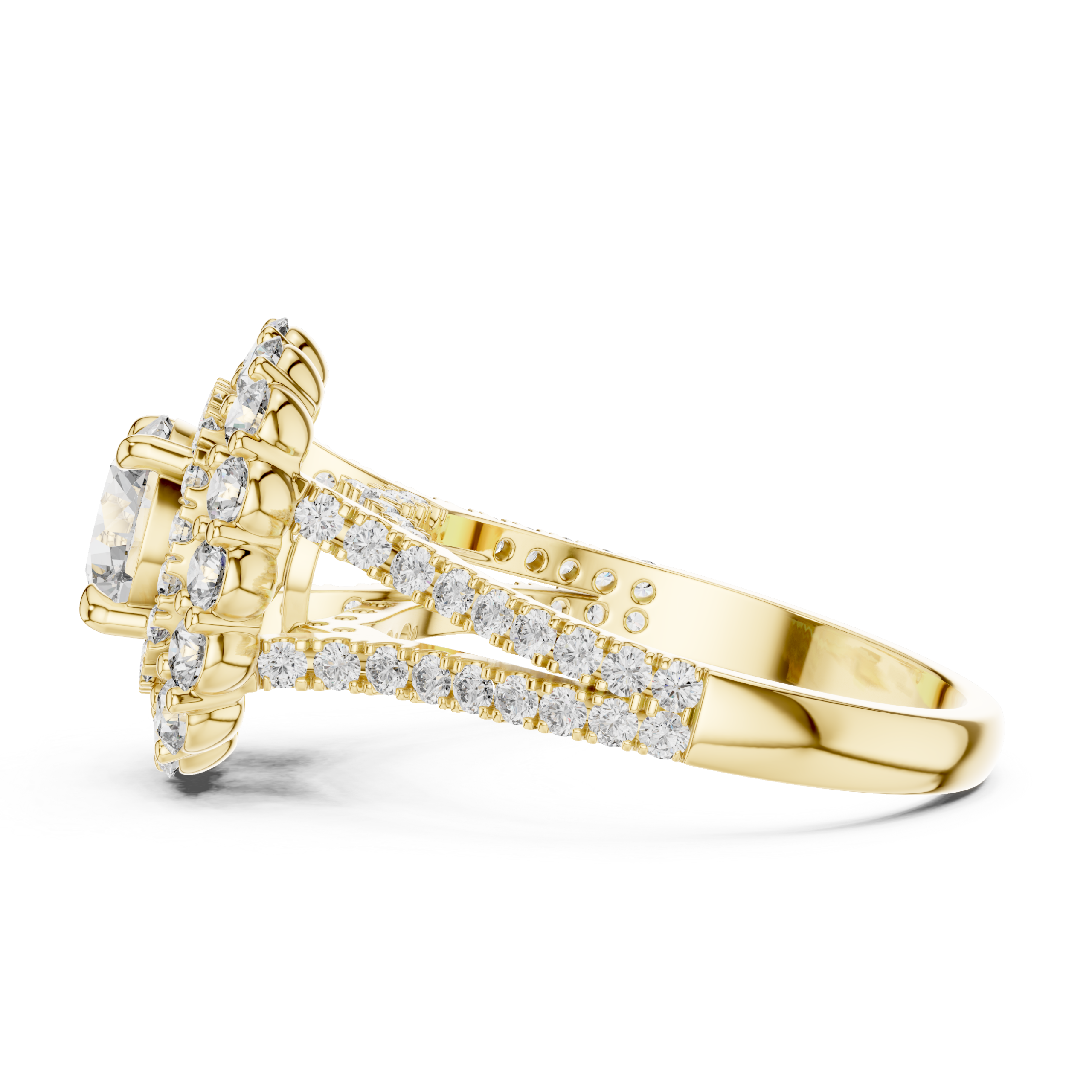 Refined Baguette Diamond Ring