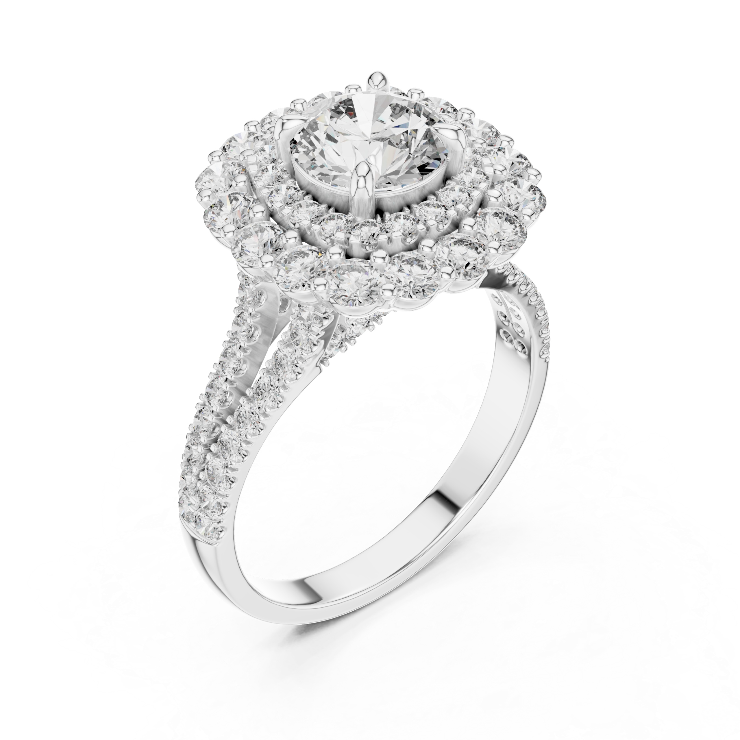 Refined Baguette Diamond Ring