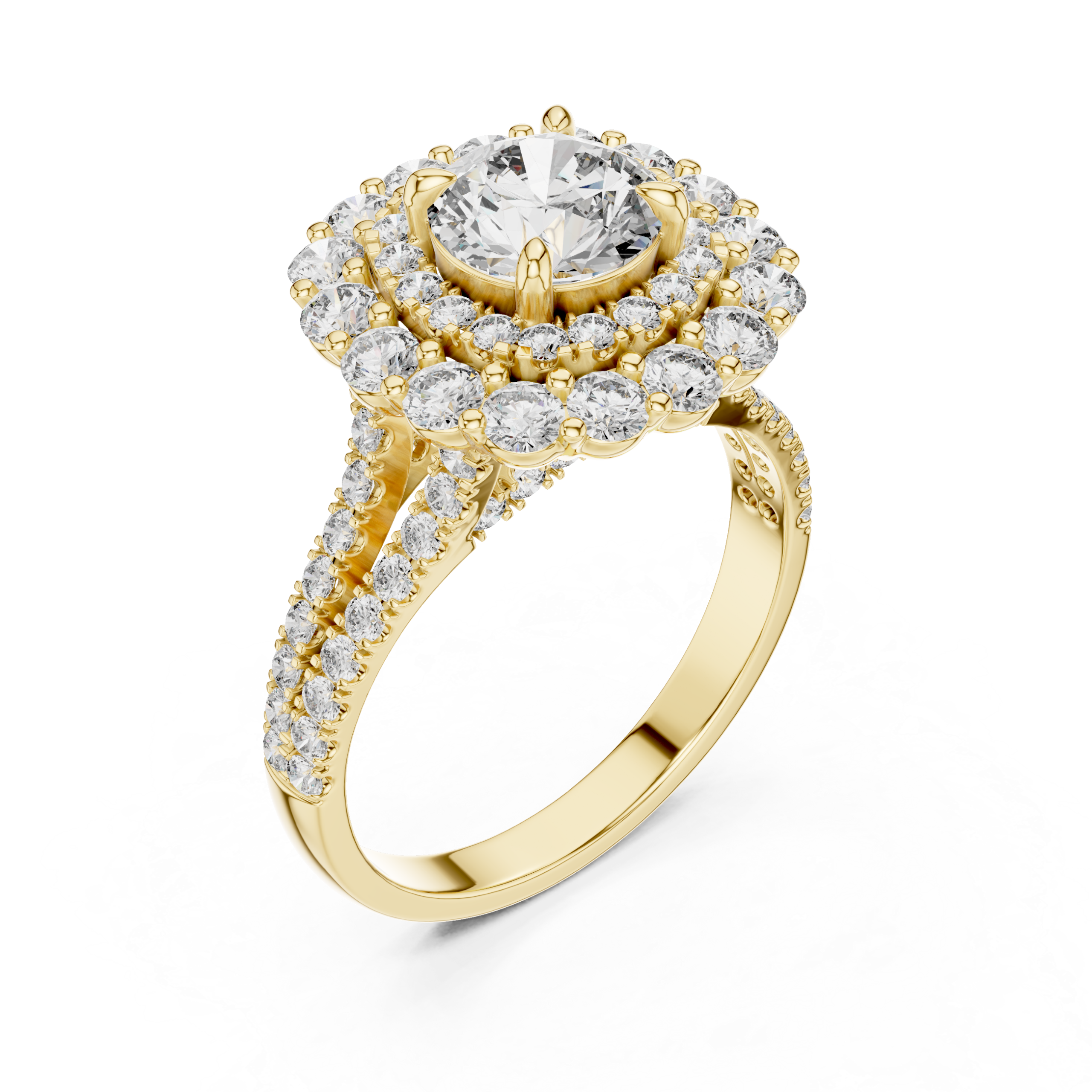 Refined Baguette Diamond Ring