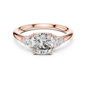 Refined Tapered Diamond Ring