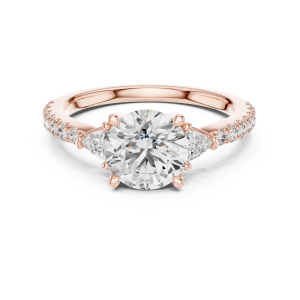 Stylish Radiant Diamond Ring