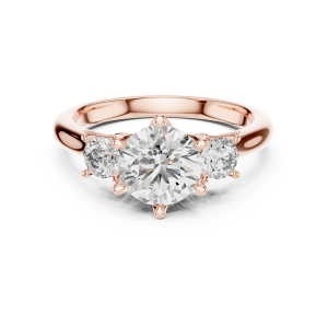 Stylish Tapered Diamond Ring