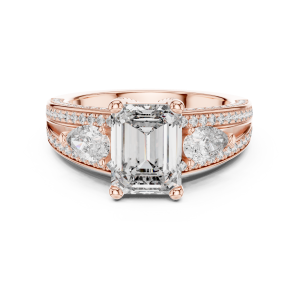 Luxe Round Diamond Ring