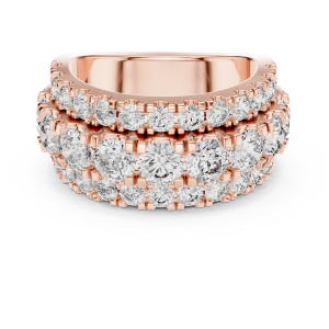 Chic Baguette Diamond Ring