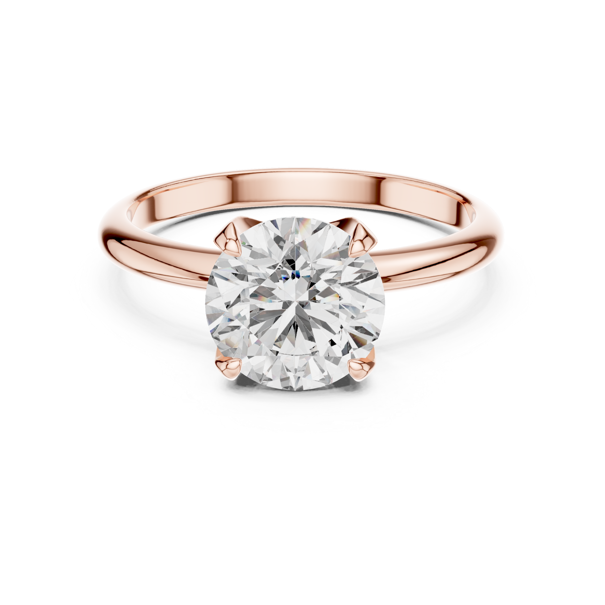 Elegant Oval Diamond Ring