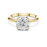 Elegant Oval Diamond Ring