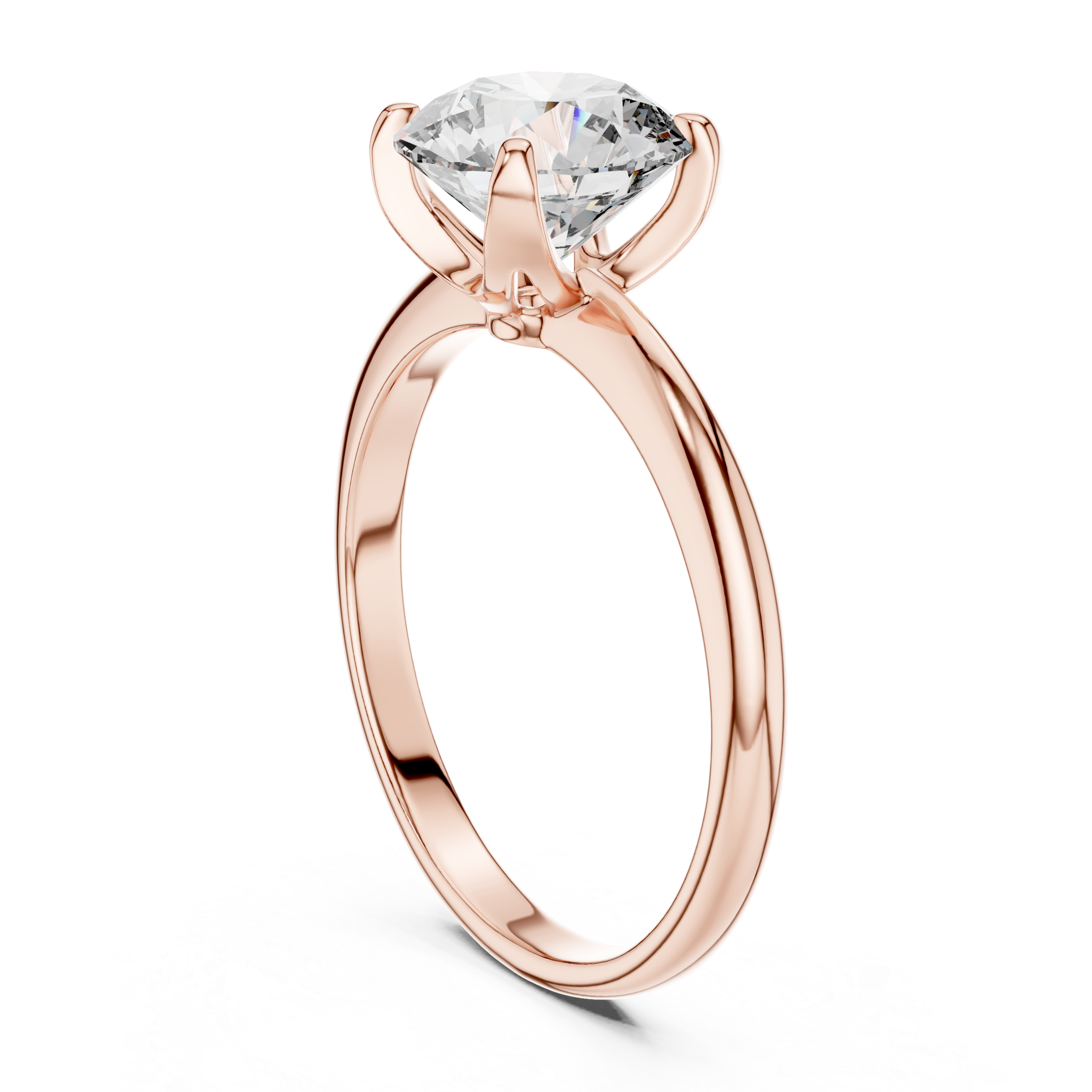 Elegant Oval Diamond Ring