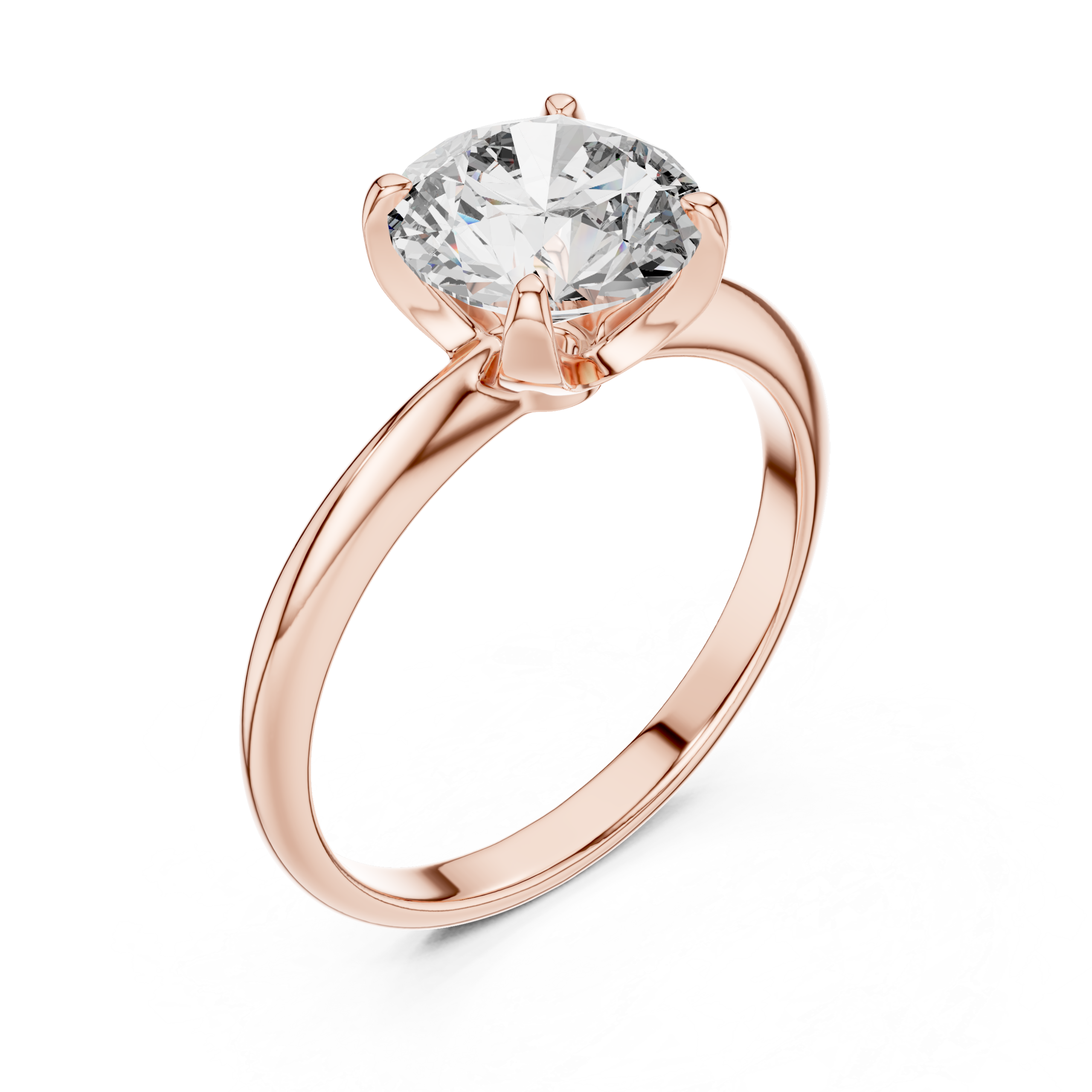 Elegant Oval Diamond Ring