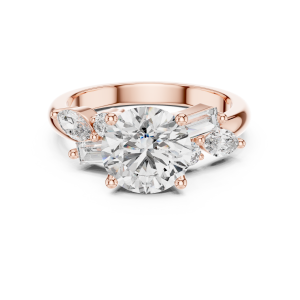 Regal Round Diamond Ring