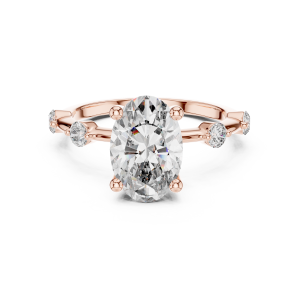 Refined Princess Diamond Ring