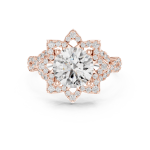 Allure Shield Diamond Ring