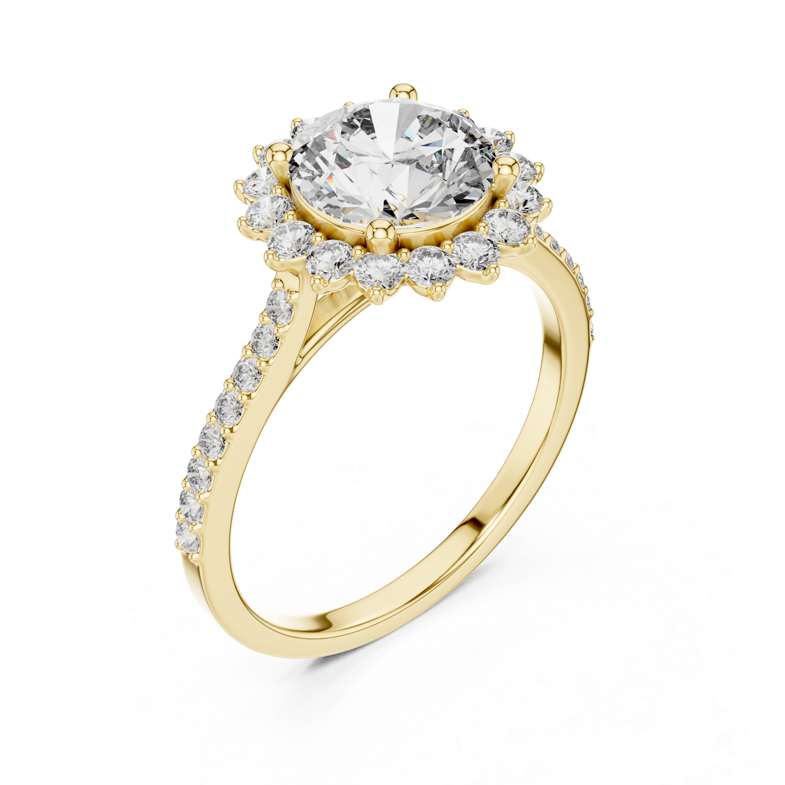 Stylish Marquise Diamond Ring