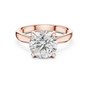 Radiant Tapered Diamond Ring