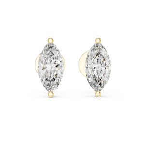 Sleek Marquise Diamond Earrings
