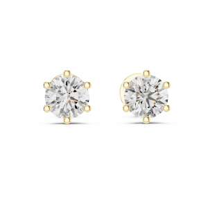 Nova Round Diamond Studs