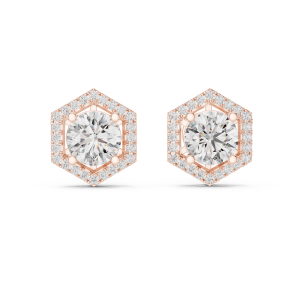 Enchant Round Diamond Earrings