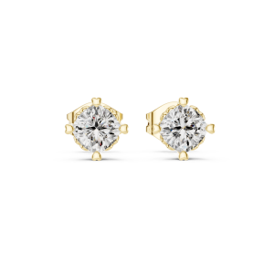 Vogue Oval Diamond Earring