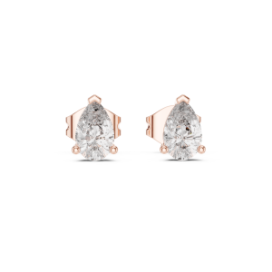 Bold Trillion Diamond Earring