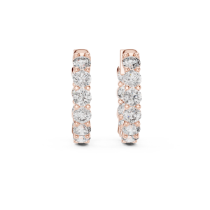 Opulent Asscher Diamond Earring