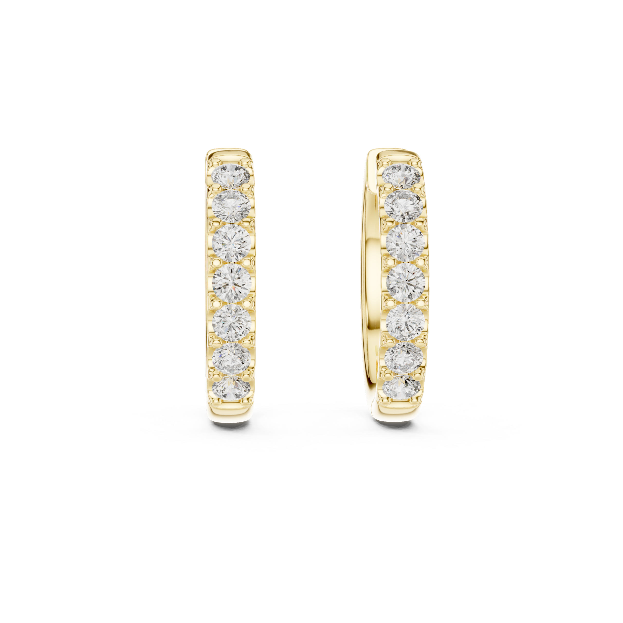 Stylish Baguette Diamond Earring