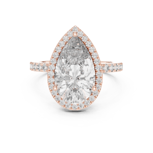 Vivid Radiant Diamond Ring