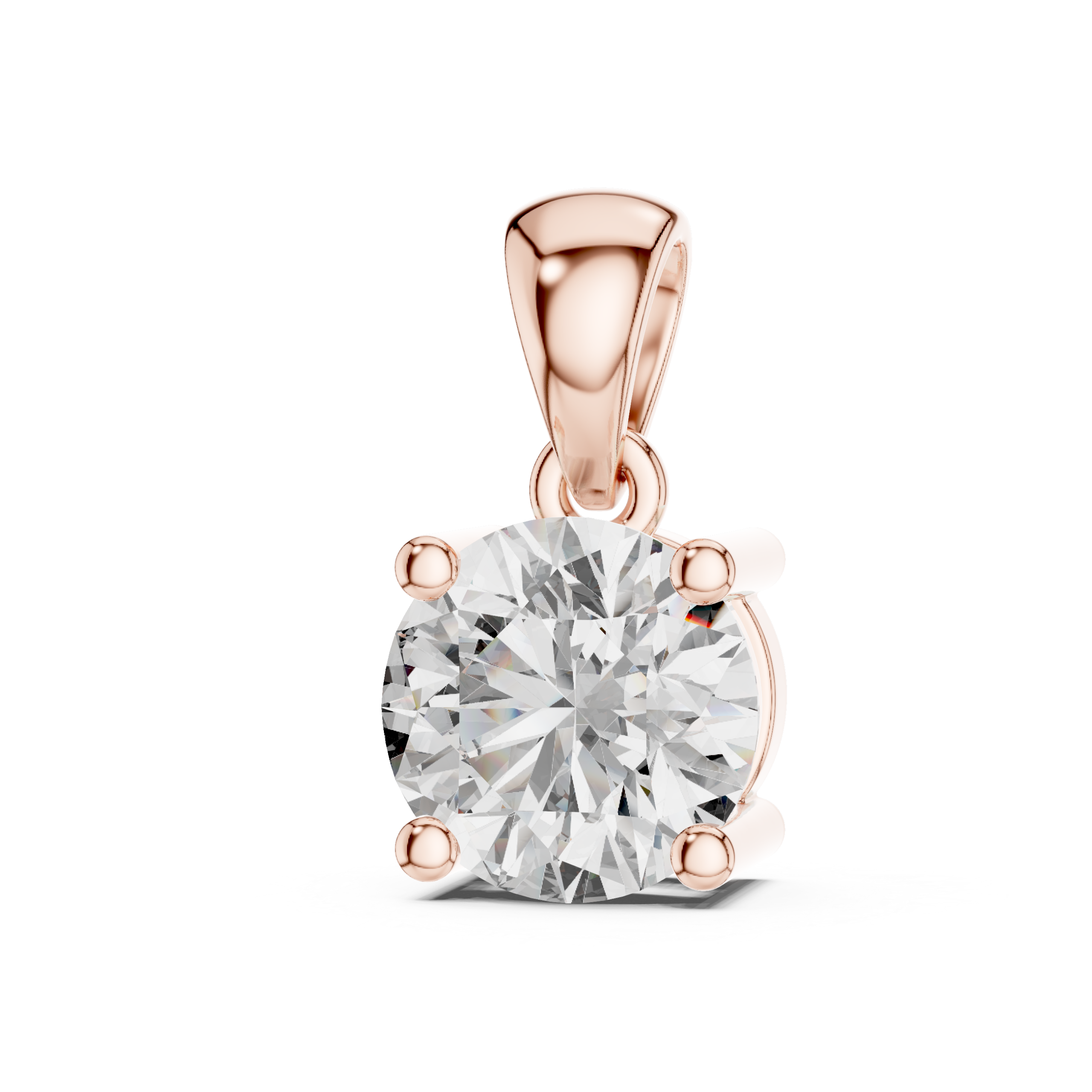 Vogue Asscher Diamond Pendant